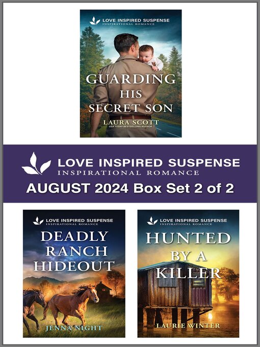 Title details for Love Inspired Suspense August 2024--Box Set 2 of 2 by Laura Scott - Wait list